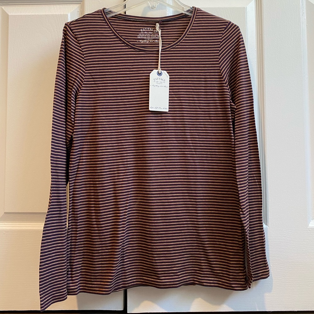 Long sleeve striped shirt